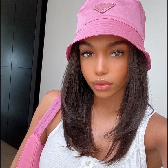 🆕 PRADA bucket hat nylon desert beige tan hat unisex men’s Medium women’s Lrg - Picture 12 of 13